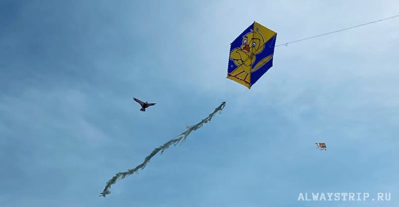 Воздушный змей в небе