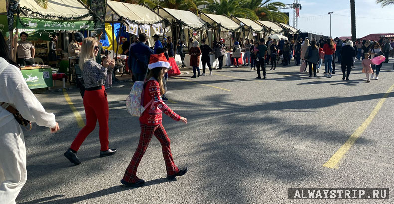 Рождественская ярмарка в Алании 2021