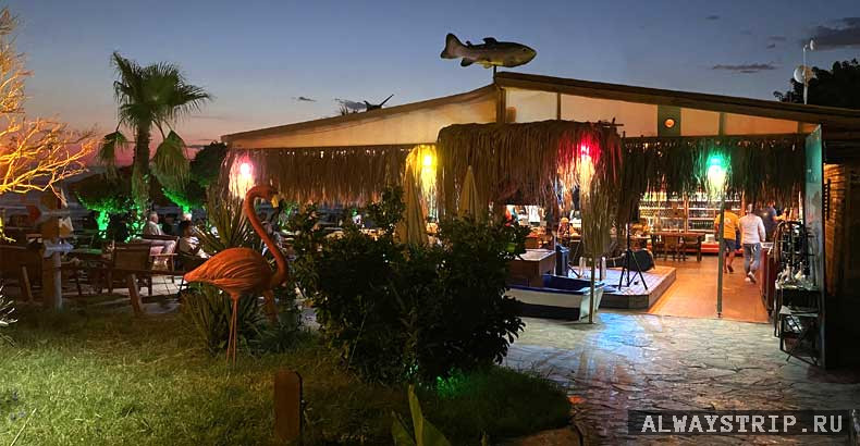 Типичное место встречи туристов в Алании