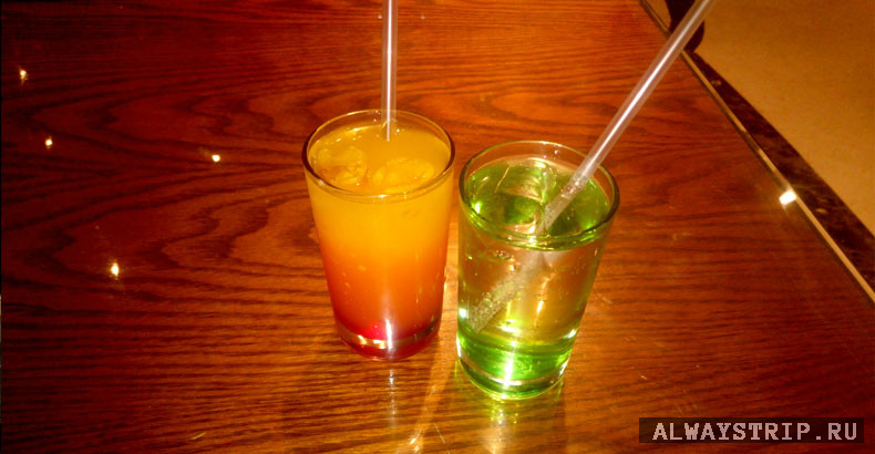 Безалкогольные коктейли