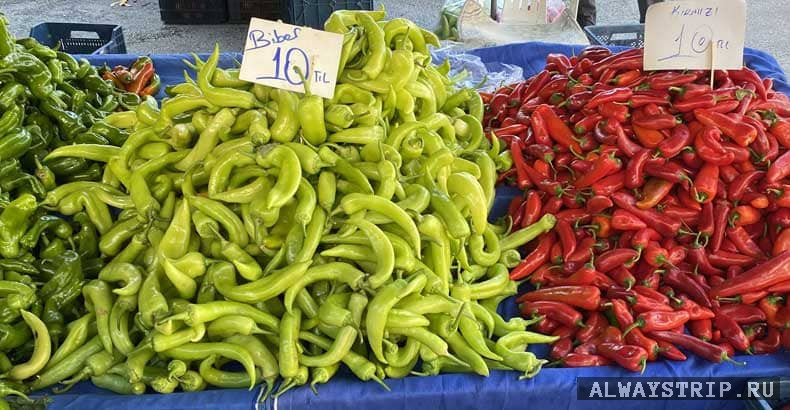 Острый и сладкий перец