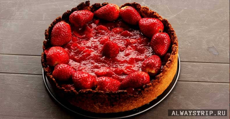 Клубничный тарт