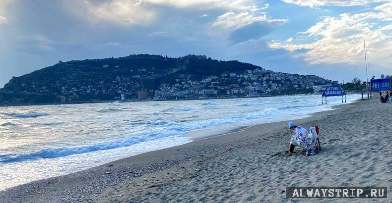 Зимний пляж Кейкубат