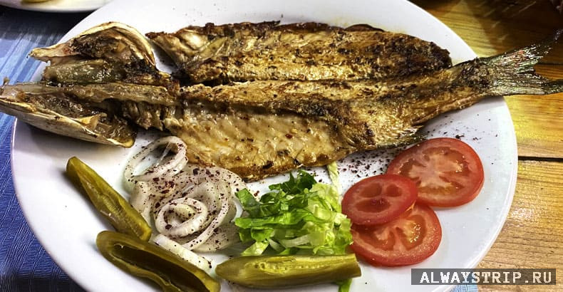 Сибас на гриле