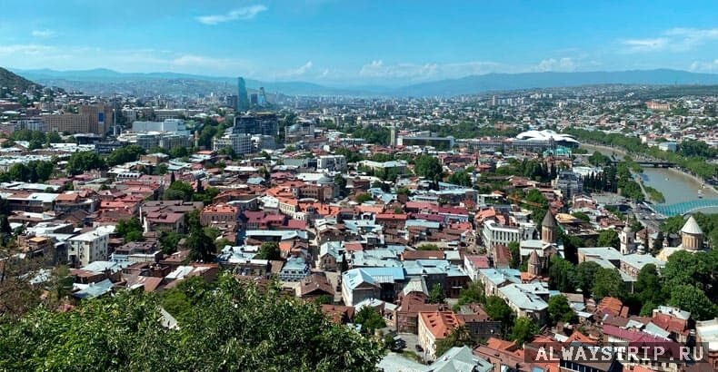 Панорама Тбилиси