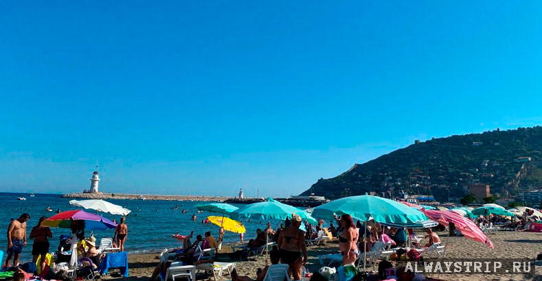 Пляж в Алании