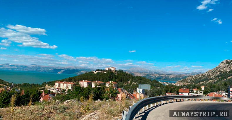 Вид на озеро Эгирдир
