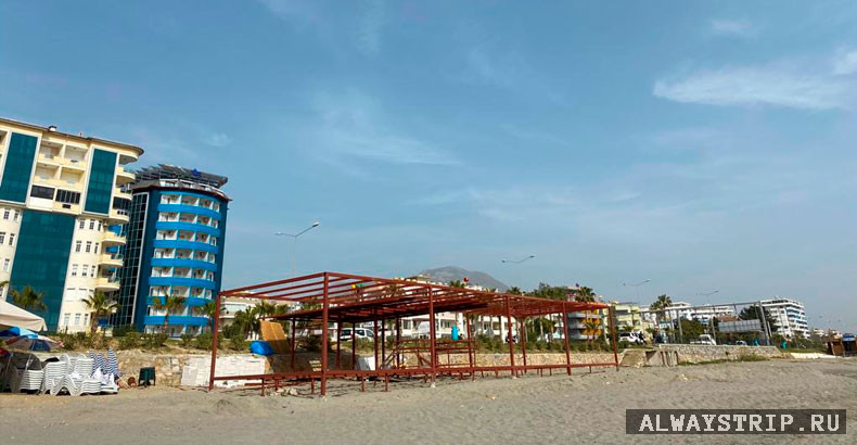 Настоящий пляж в Тосмуре