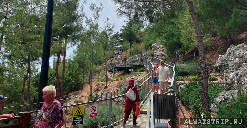 Тропинки рядом с замком Кале