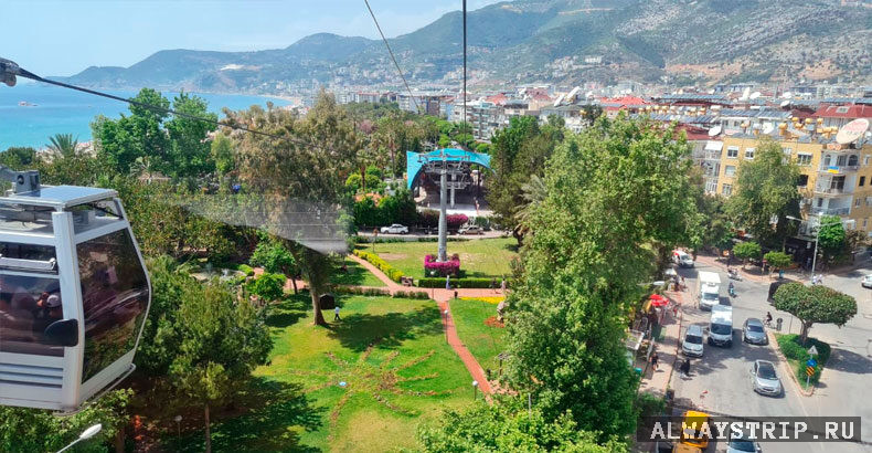 Канатная дорога в Алании