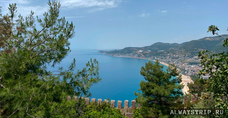 Вид на Клеопатру от замка Кале