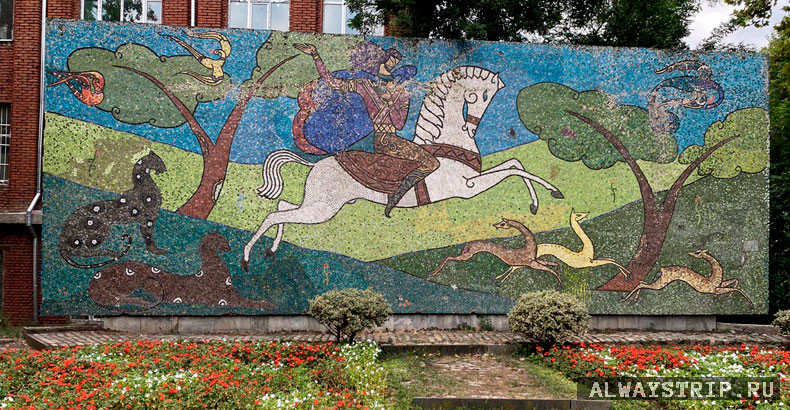 Мозаика с грузинским сюжетом