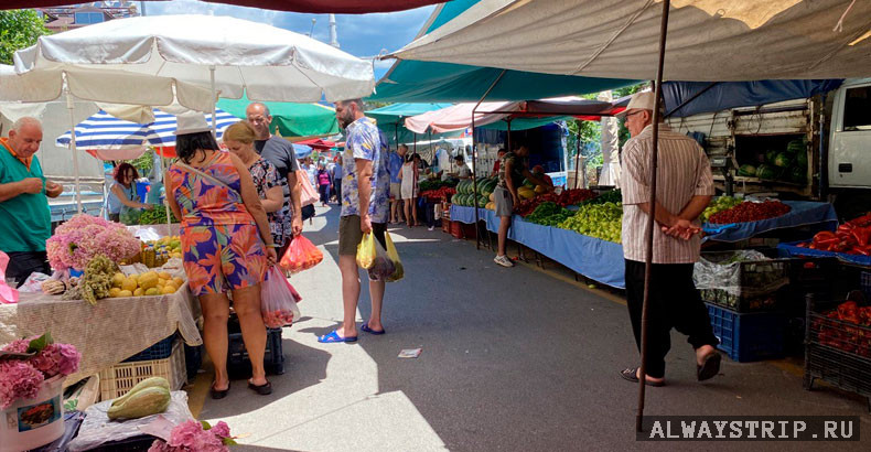Рынок в Алании