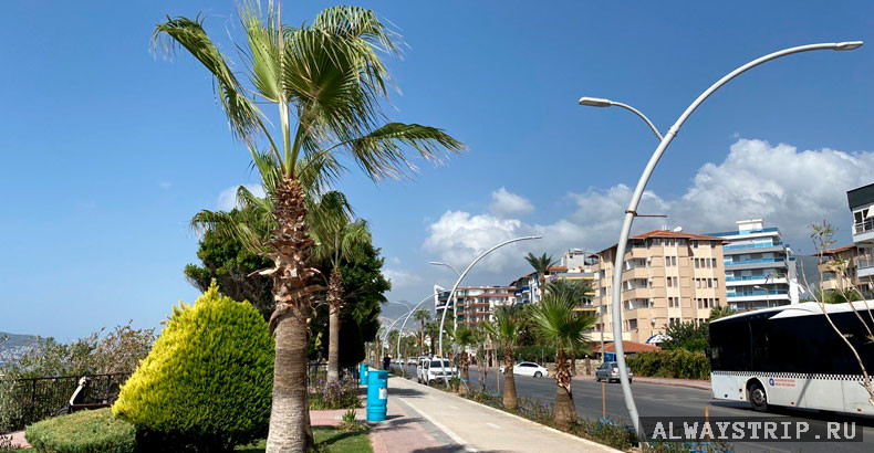 Набережная в Алании