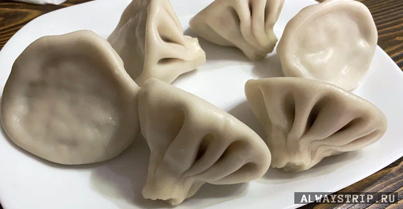 Хинкали - грузинская еда