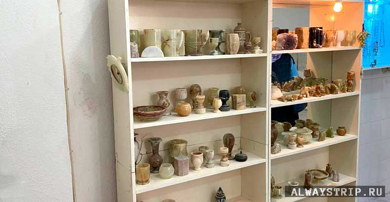 Магазин оникса в Турции