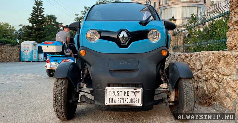 Элетроцикл Renault