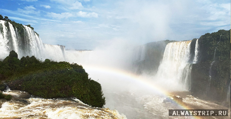 Аргентинские водопады Игуасу