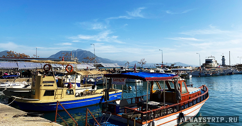 Порт в Алании