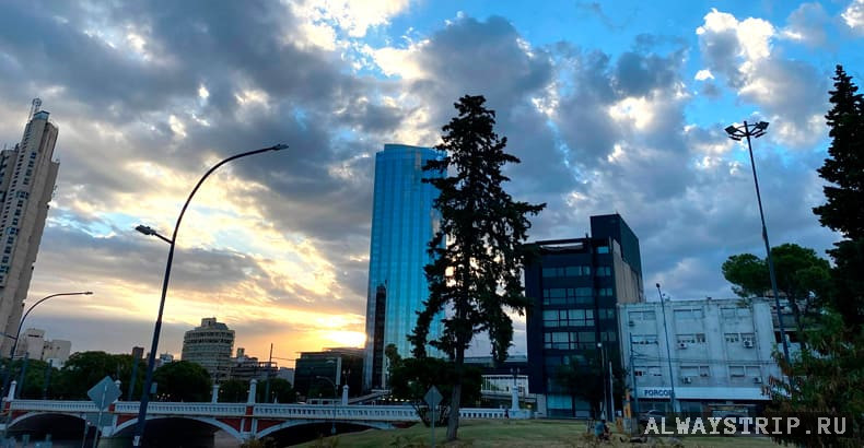 Бизнес квартал в городе Кордоба