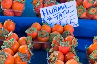 Фрукты Алании, фото с рынка