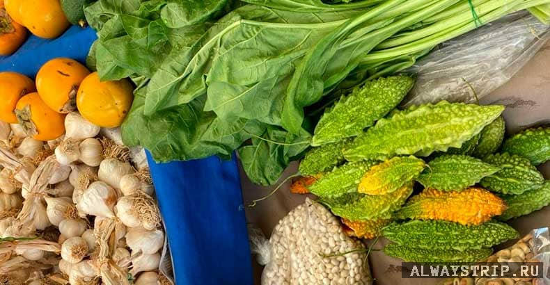 Момордика на рынке